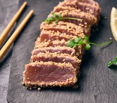 Tataki de thon et saumon (8 unité)