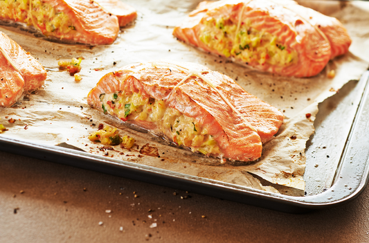 Saumon farci aux crevettes (12 unités)