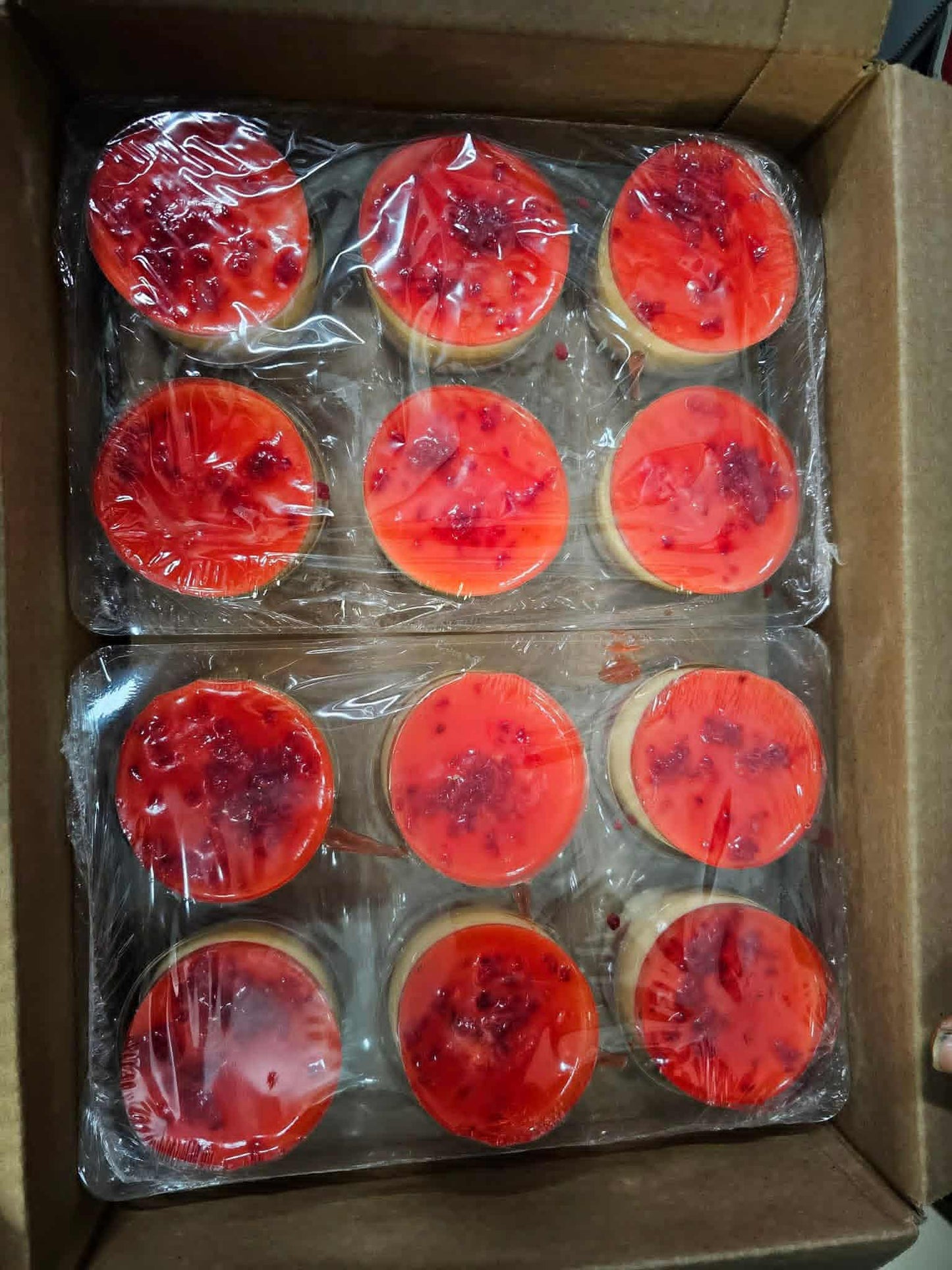 Mousse au framboise (24 unités)